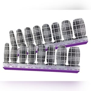 Color Street Nail Polish Strips Plaid Reputation - New In Package